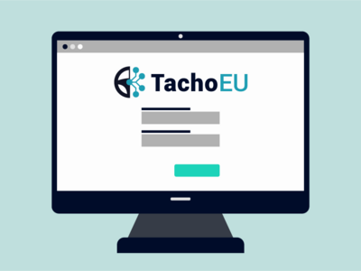 Illustration Online portal TachoEU